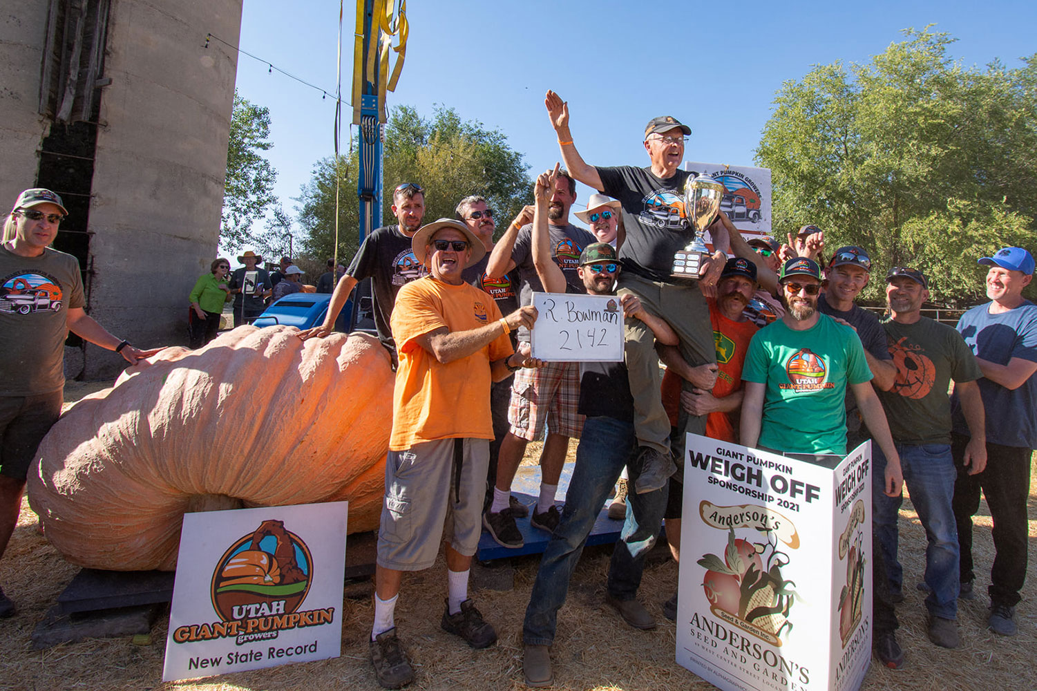 Ross Bowman wins 2021 Hee Haw Farms Weigh-Off